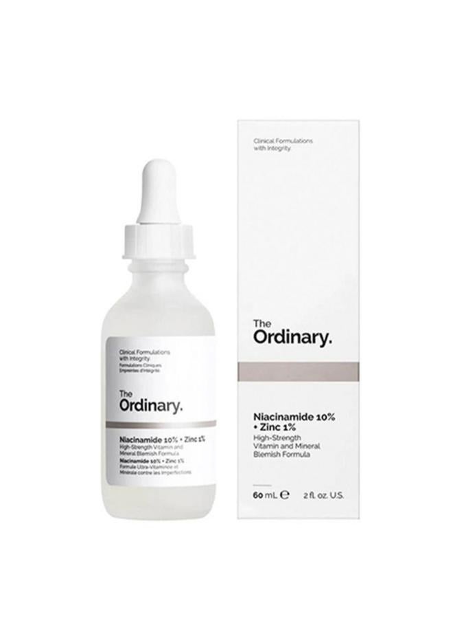 The Ordinary Niacinamide 10% Zinc 1% Face Serum Clear 60ml - Image 1